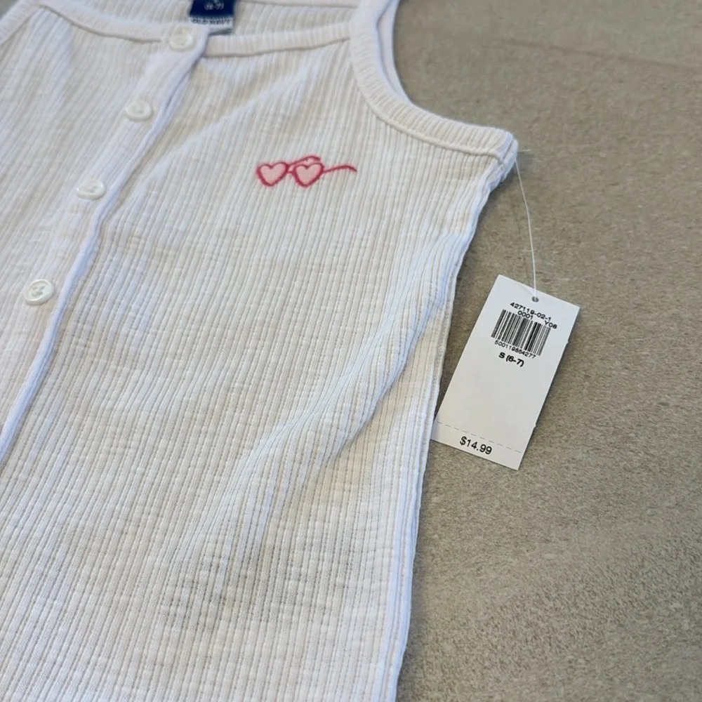 Old Navy Girls Ribbed Tank! NWT!